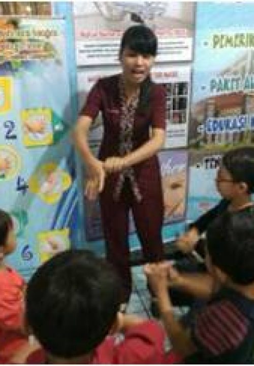 Edukasi Cuci Tangan Anak – anak